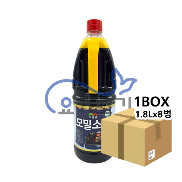 초담원 모밀쯔유 1.8Lx8개 (병당 9,950원)