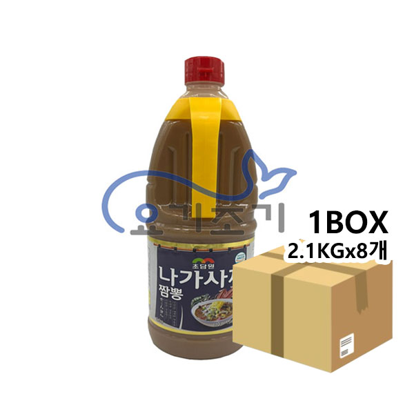 초담원 나가사끼 짬뽕소스 2.1KGx8개 (병당 17,600원)