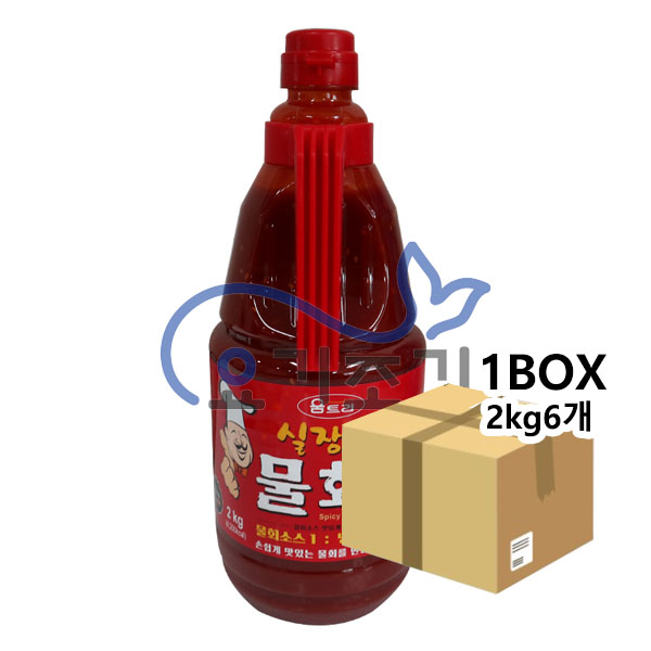 움트리 실장님 물회소스 2kgx6개 (병당 8,800원)