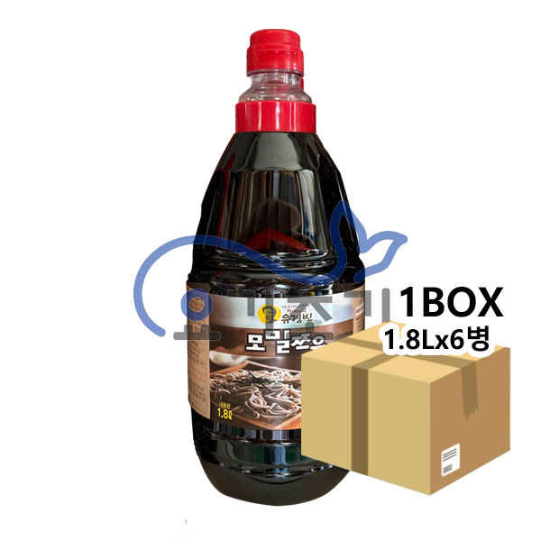 유경빈 모밀쯔유 1.8Lx6병 (병당 10,500원)
