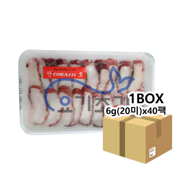산호 필리핀 초문어 6g(20미)x 40팩 (팩당 3,660원)