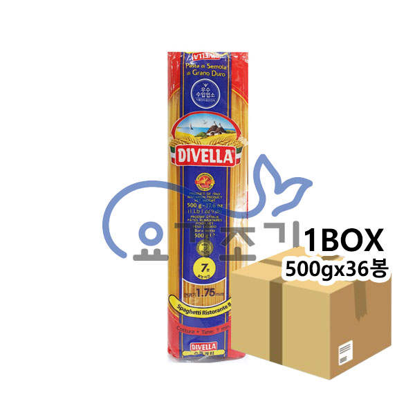 디벨라 스파게티면 500gX36개 (개당 1,680원)