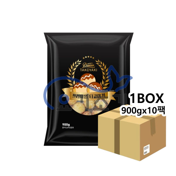 코우 (문어함량20%) 프리미엄 타코야끼 900gx10개 (팩당 6,040원)