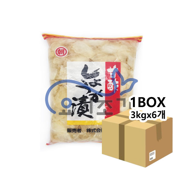 토호 일본 백초생강 3kgx6개  (개당 22,400원)