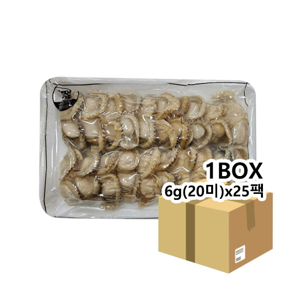 ISEA 조미 홍가리비 6g(20미)x25팩 (팩당 2,860원)